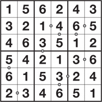 Odd Pair Sudoku example